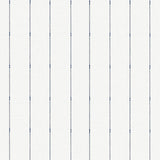 Wallpaper In Stitches Stripe Wallpaper // Navy & Cream