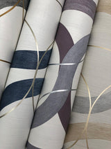 Wallpaper Interlock Wallpaper // Navy