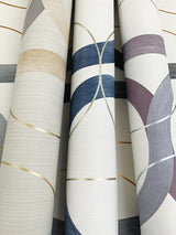 Wallpaper Interlock Wallpaper // Navy