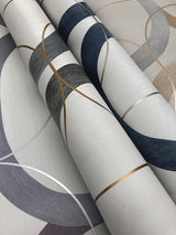 Wallpaper Interlock Wallpaper // Navy