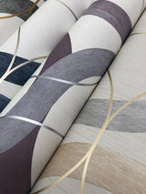 Wallpaper Interlock Wallpaper // Plum