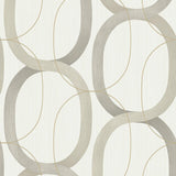 Wallpaper Interlock Wallpaper // Taupe