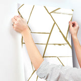 Wallpaper Intersect Wallpaper // Gold Metallic