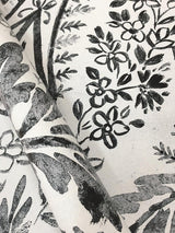 Wallpaper Jaipur Paisley Damas Wall Mural // Black & White