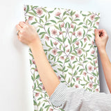 Wallpaper Jasmine Wallpaper // Coral