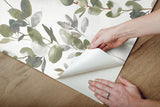 Wallpaper Joyful Eucalyptus Peel & Stick Wallpaper // Green