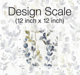 Wallpaper Joyful Eucalyptus Wallpaper // Navy