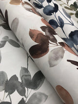 Wallpaper Joyful Eucalyptus Wallpaper // Navy
