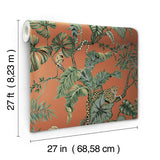 Wallpaper Jungle Cat Wallpaper // Orange