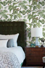 Wallpaper Jungle Cat Wallpaper // White