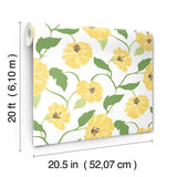 Wallpaper Jungle Garden Peel & Stick Wallpaper // Lemon Grove