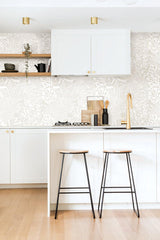 Wallpaper Jungle Leaves Wallpaper // White