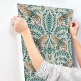 Wallpaper Jungle Leopard Wallpaper // Taupe