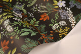 Wallpaper Juniper Forest Wallpaper // Black