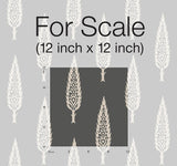 Wallpaper Juniper Tree Wallpaper // Black & Taupe