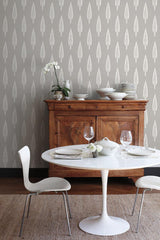 Wallpaper Juniper Tree Wallpaper // Grey