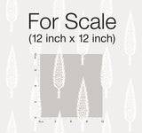 Wallpaper Juniper Tree Wallpaper // Grey