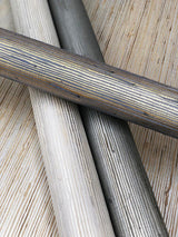 Wallpaper Jute Wallpaper // Gold & Blue Metallic