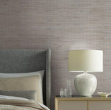 Wallpaper Jute Wallpaper // Silver & Taupe Metallic