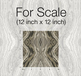 Wallpaper Kaleidoscope Peel & Stick Wallpaper // Dark Grey