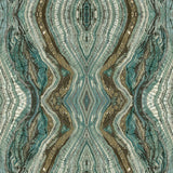 Wallpaper Kaleidoscope Peel & Stick Wallpaper // Teal