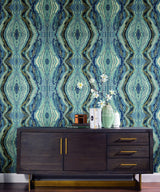 Wallpaper Kaleidoscope Wallpaper // Blue