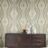 Wallpaper Kaleidoscope Wallpaper // Light Grey