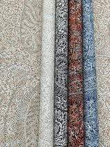 Wallpaper Kashmir Dreams Paisley Wallpaper // Red