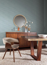 Wallpaper Kimono Wallpaper // Blue