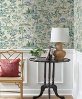 Wallpaper Kingswood Wallpaper // Blue & Green