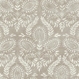 Wallpaper Laurel Damask Wallpaper // Brown