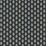 Wallpaper Leaf Pendant Wallpaper // Black