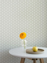 Wallpaper Leaf Pendant Wallpaper // Grey