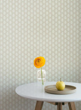 Wallpaper Leaf Pendant Wallpaper // Linen