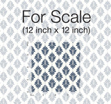 Wallpaper Leaflet Wallpaper // Navy