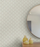 Wallpaper Leaflet Wallpaper // White