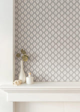 Wallpaper Leaflet Wallpaper // White