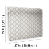 Wallpaper Leaflet Wallpaper // White