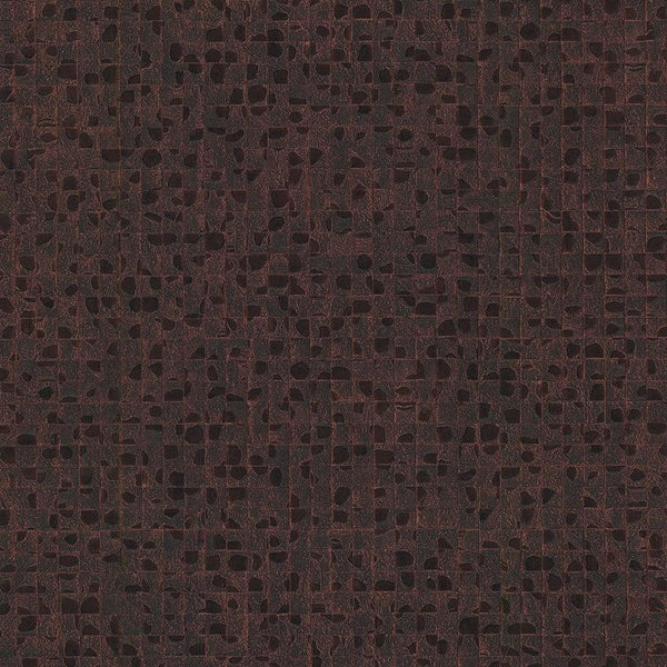 Wallpaper Leather Lux Wallpaper // Brown 