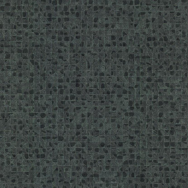 Wallpaper Leather Lux Wallpaper // Dark Green 