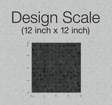 Wallpaper Leather Lux Wallpaper // Dark Green