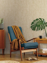 Wallpaper Leopard King Wallpaper // Gold