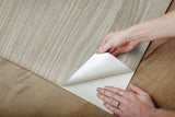 Wallpaper Linden Peel & Stick Wallpaper // Grey