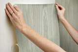 Wallpaper Linden Peel & Stick Wallpaper // Grey