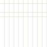 Wallpaper Linear Gridwork Wallpaper // Linen on White