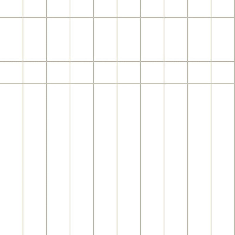 Wallpaper Linear Gridwork Wallpaper // Linen on White 