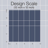 Wallpaper Linear Gridwork Wallpaper // Navy