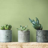 Wallpaper Linen Crosshatch Paintable Wallpaper // White