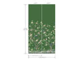 Wallpaper Lingering Garden Wall Mural // Green