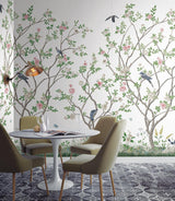 Wallpaper Lingering Garden Wall Mural // White